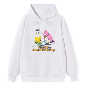 "Pingo & Hemp" Cartoon Hoodie